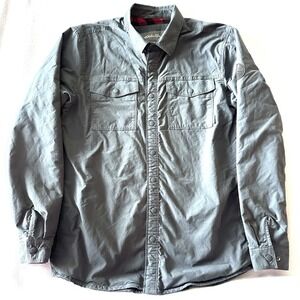 Eddie Bauer LT Fleece Lined Barn Chore Coat Workwear Vintage Rustic Rancher‎